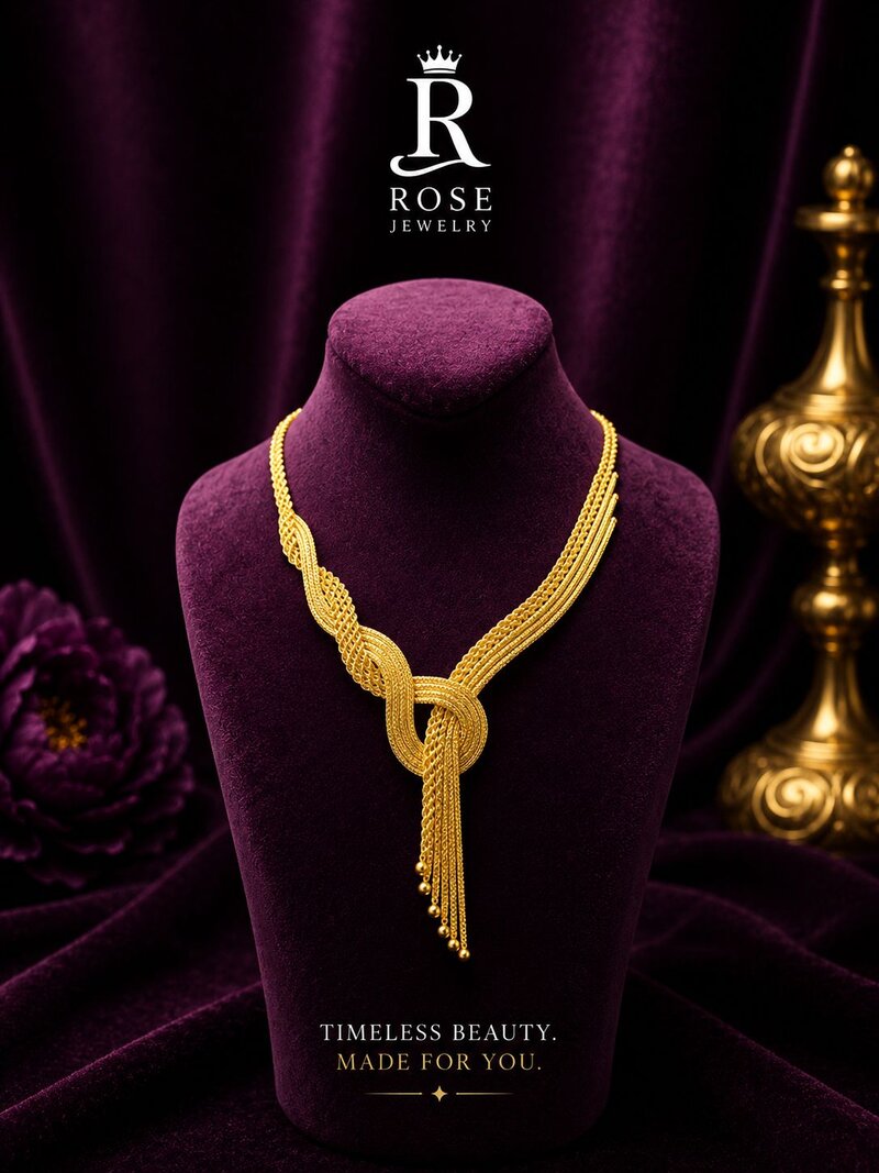 Braided Knot Necklace