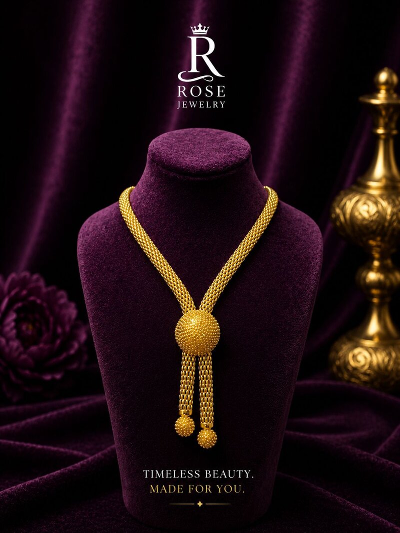 Sphere Drop Necklace