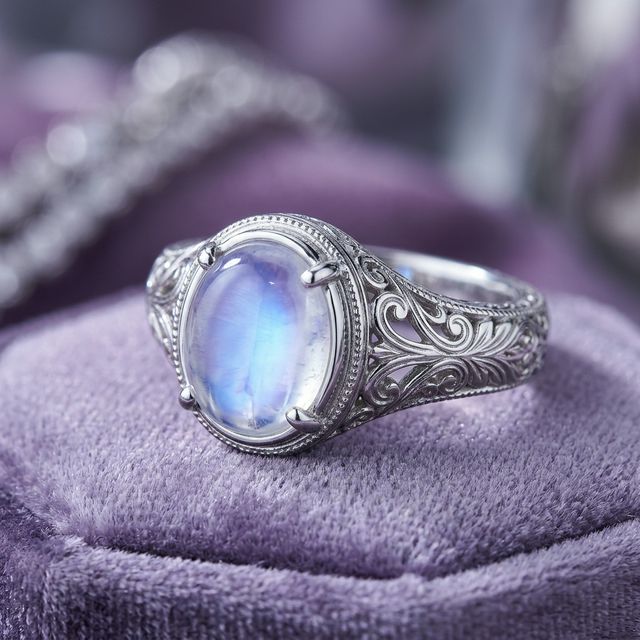 Moonlight Silver Ring